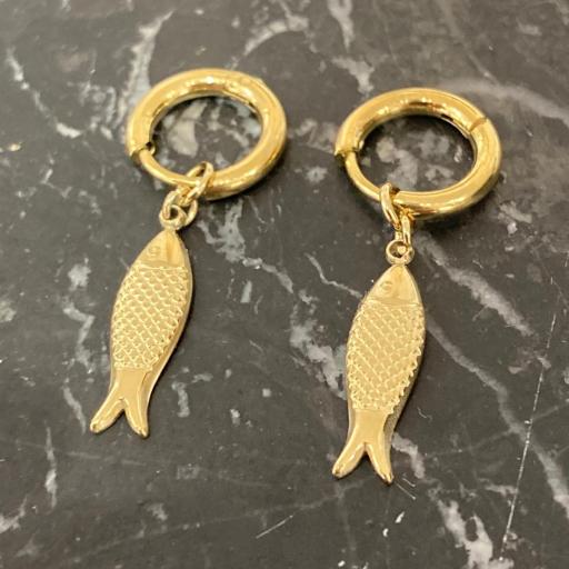 Pendientes Fish