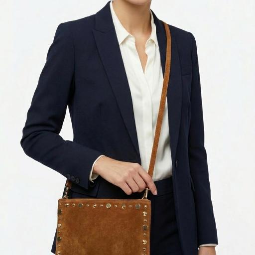 Bolso piel tachas [0]