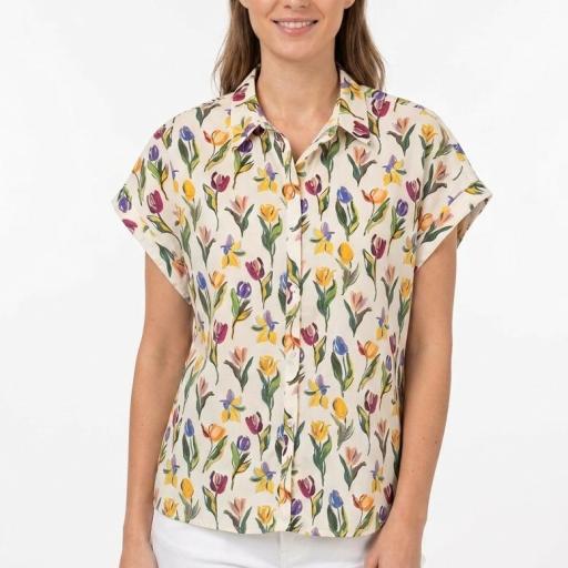 Camisa Tulipán  [0]