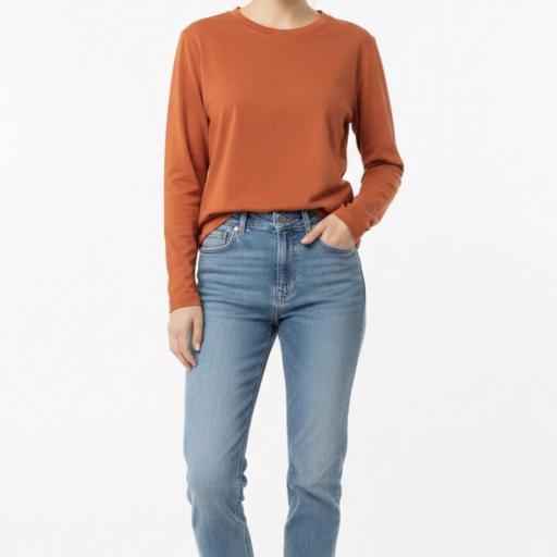 Camiseta Basic Naranja [2]