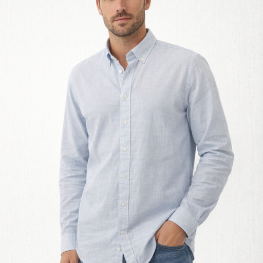 Camisa hombre lisa