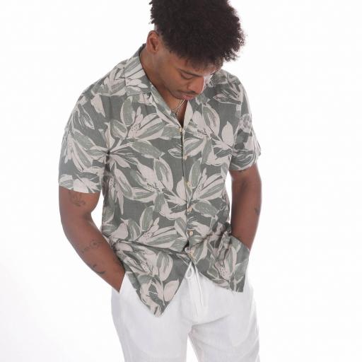 Camisa Hawaiana Verd [0]