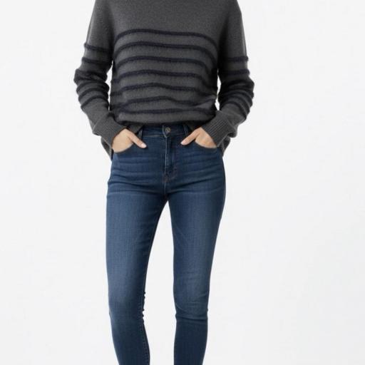 Suéter Rayas Relieve [0]