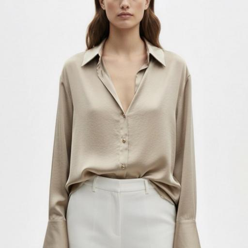 Camisa satinada  [2]