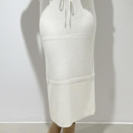 Falda punto Blanc