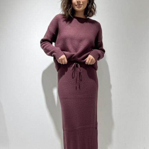 Suéter punto Burdeos [1]