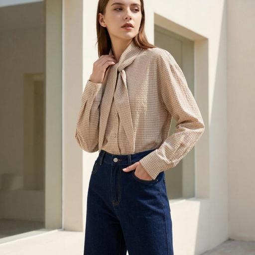 Blusa Oxford
