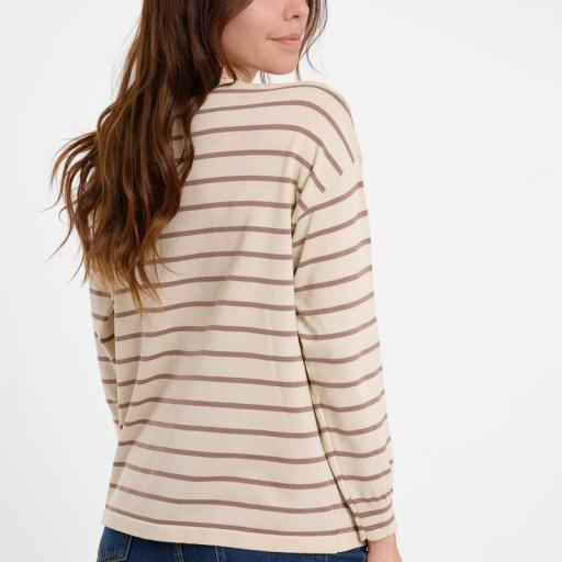 Suéter rayas Taupe [2]