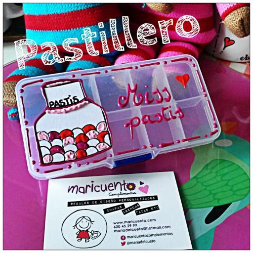 Pastillero "Miss pastis" [0]
