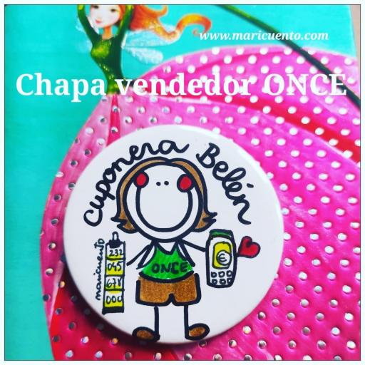 Chapa Vendedor Once [0]