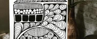 Lienzos Zentangle y Naif