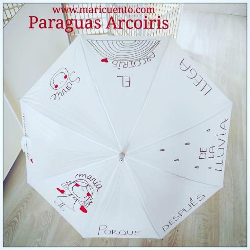 Paraguas Arcoiris Clásico