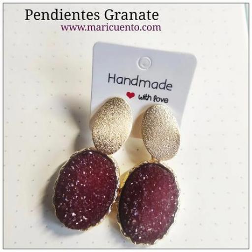 Pendientes Granate [0]
