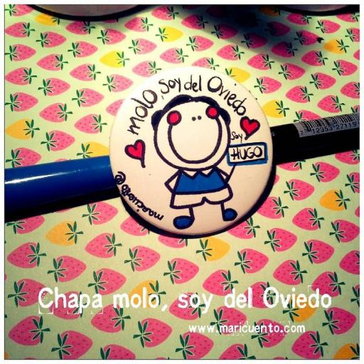 Chapa "Molo, soy del Oviedo" [0]