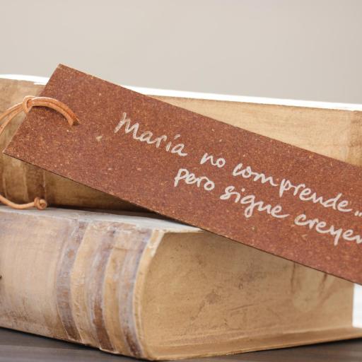 Marcapáginas | María no comprende... pero sigue creyendo