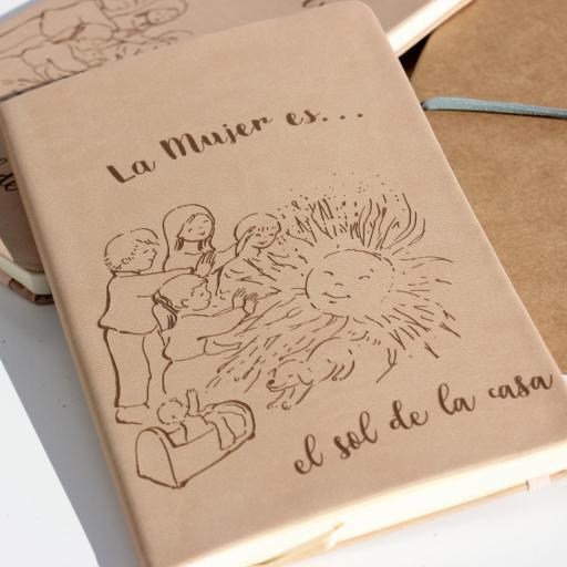 La mujer es el sol de la casa | Cuaderno color