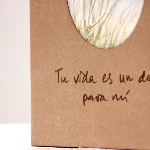 Tu vida es un don para mí | Cuaderno acuarela [1]