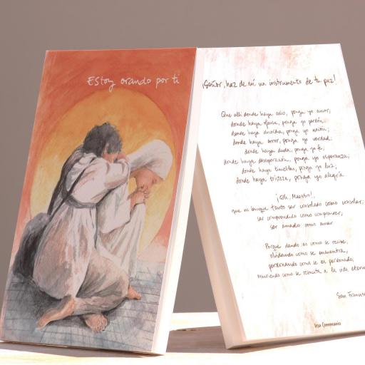 Peregrino orado | Cuaderno-Block de Notas - PER-209