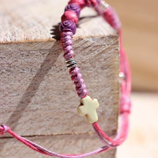 Pulsera cruz Mod 1132