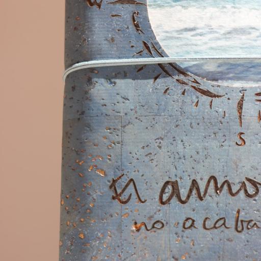 El amor no acaba nunca | Funda de corcho [1]