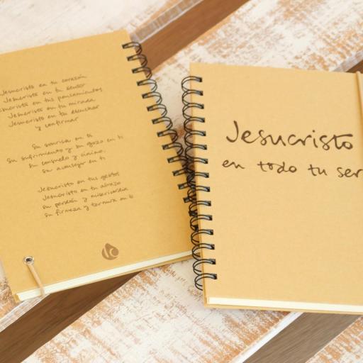 Jesucristo en todo tu ser | Cuaderno kraft