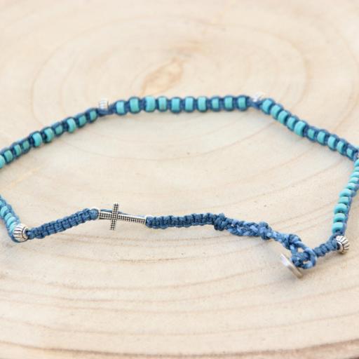 Brazalete de piedra azul Mod. 1417 [1]