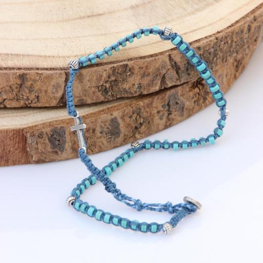 Brazalete de piedra azul Mod. 1417