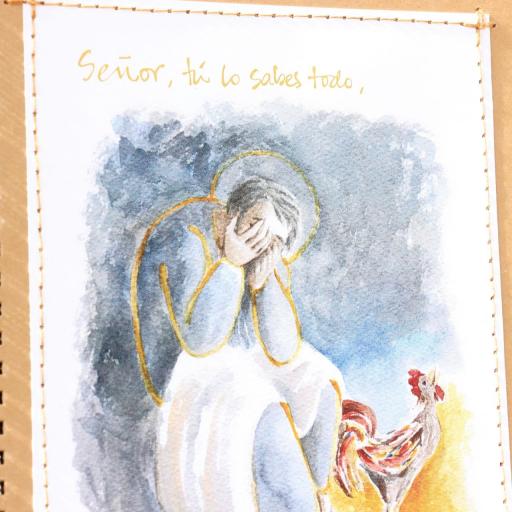 Pedro y el gallo | Cuaderno acuarela [1]