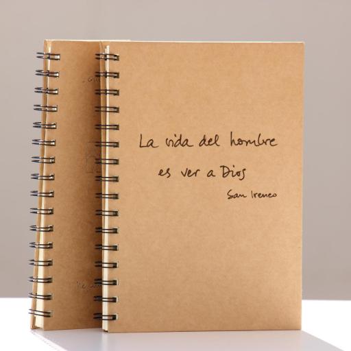 La vida del hombre es ver a Dios | Cuaderno kraft [3]