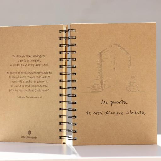 Mi puerta te está siempre abierta | Cuaderno kraft [1]