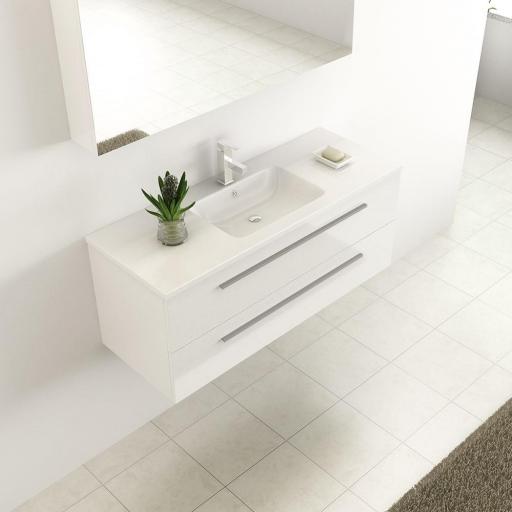 Muebles de baño Wilhelmshaven - Blanco (BE) [3]
