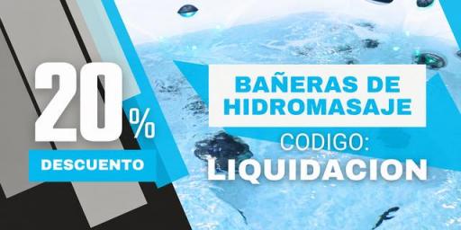 BAÑERAS Liquidacion TOTAL 20% Descuento