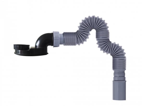 SIFÓN + TUBO FLEXIBLE PARA BAÑERAS EXENTAS [1]