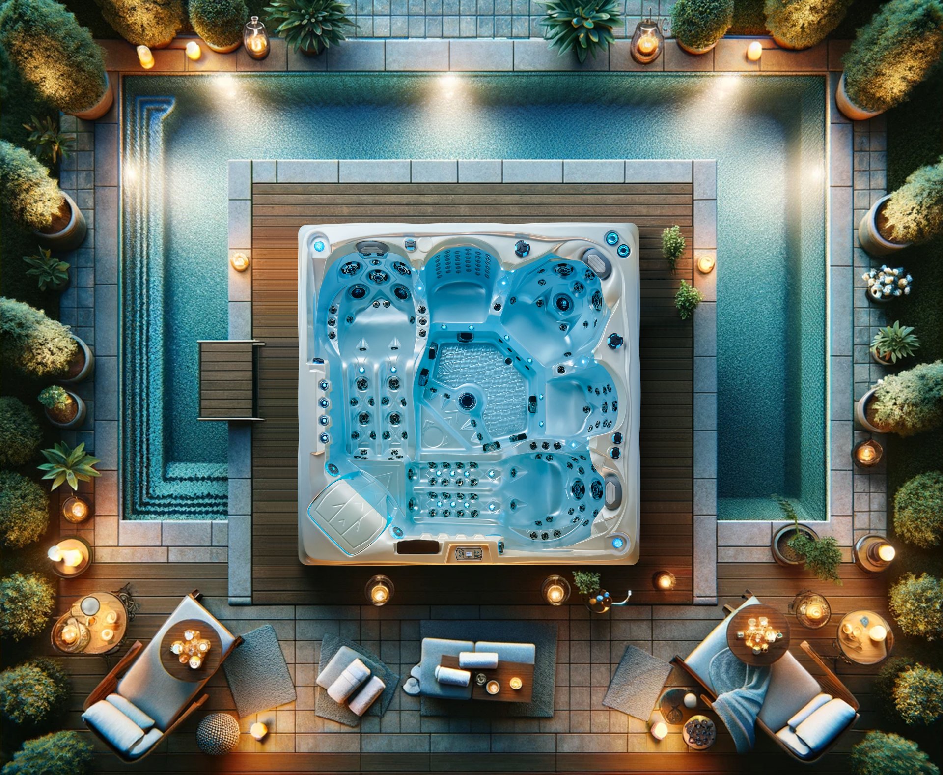 Spa Exterior California