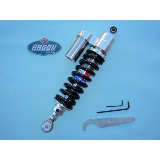 R 65 G/S Paris Dakar 1987-1992, con piggy back y longitud ajustable, amortiguador BMW