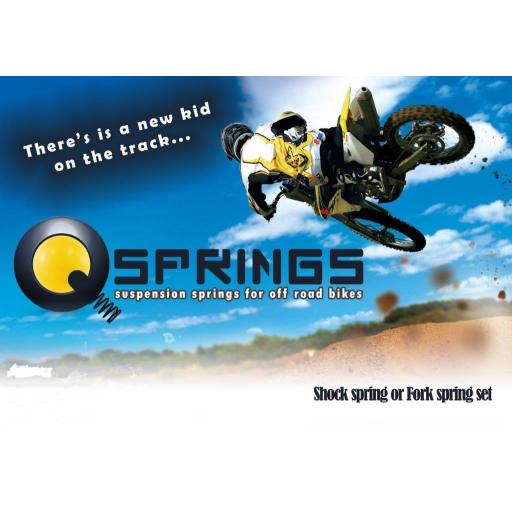 Juego muelles lineales Q-Springs para horquilla para KTM SX-F 450 2004-2006 [1]