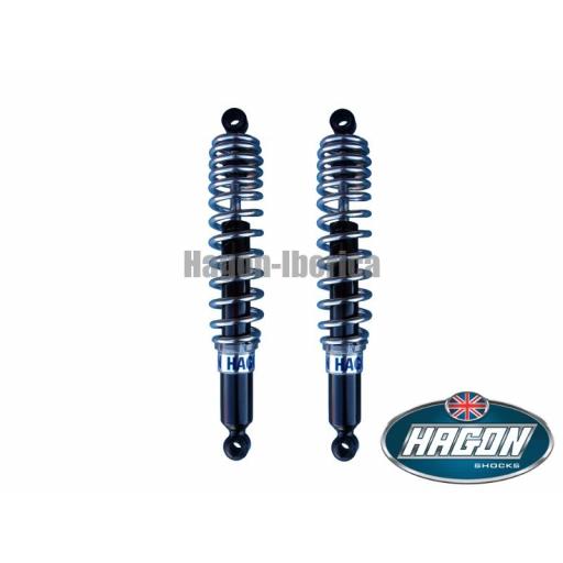 ER-5 1996-2001 (A1>A4), amortiguadores de gas Hagon para Kawasaki