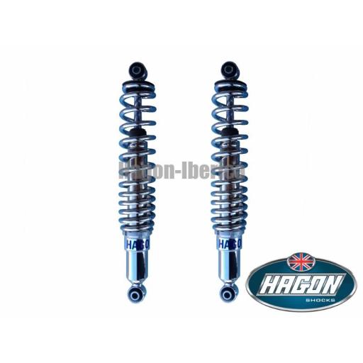 750, SF2, SF3, SFC hechos a medida, amortiguadores Inox de gas Laverda