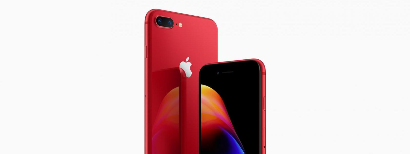 iPhone 8 (PRODUCT)RED ya es oficial: así es la edición especial del iPhone 8 y el iPhone 8 Plus en la lucha contra el VIH