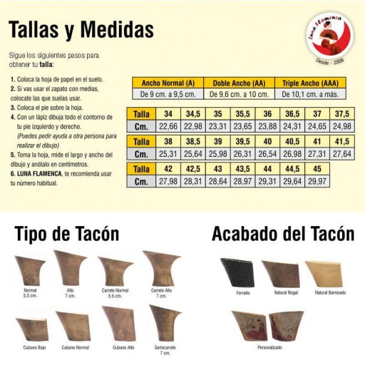 Calzado Flamenco Modelo EX019 [2]