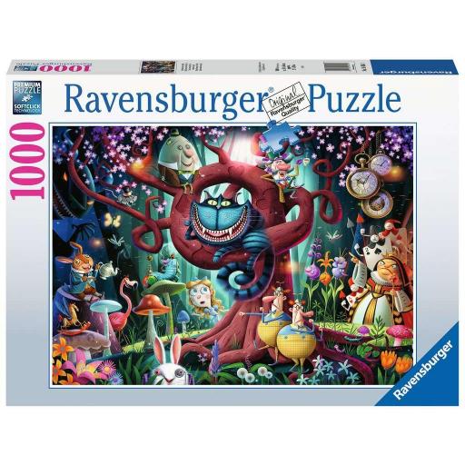 Puzzle Fantasia 1000 Piezas Ravensburger 16456 TODOS ESTAN LOCOS AQUI , de Dean MacAdam [1]