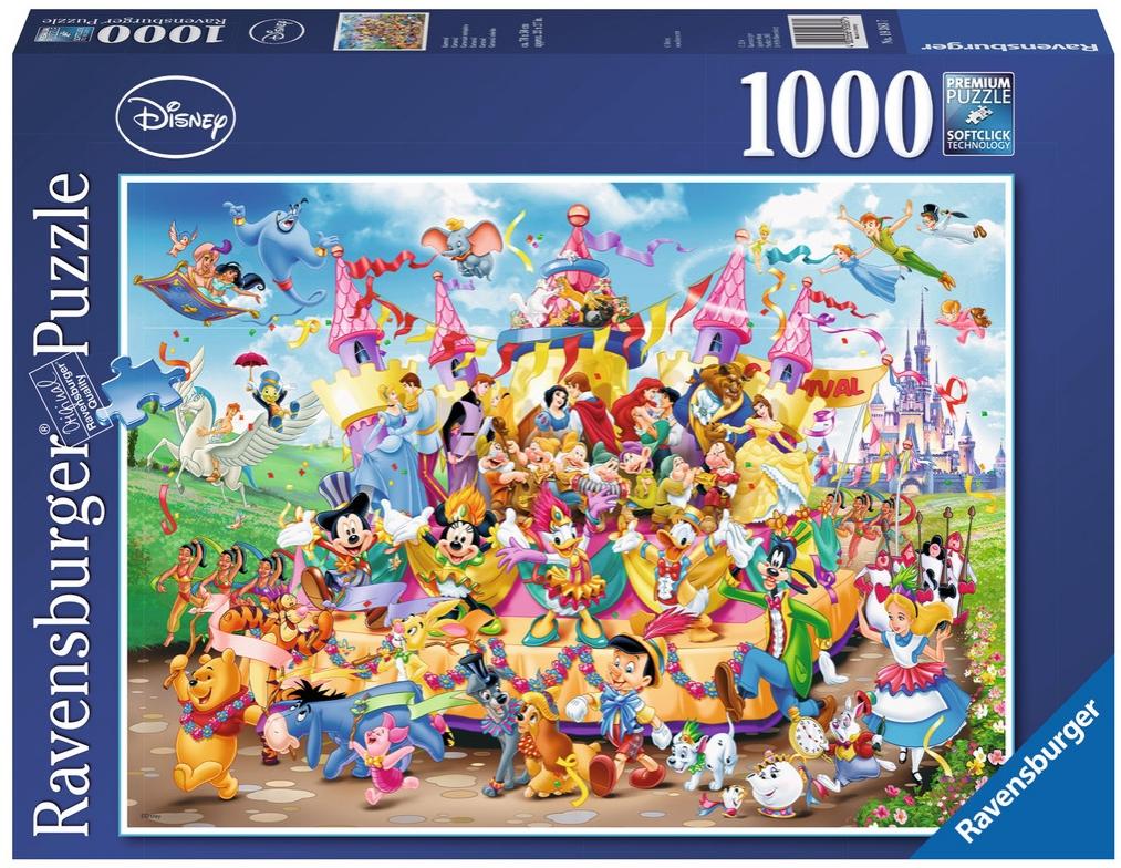 Puzzle Disney Piezas Ravensburger Disney Carnaval