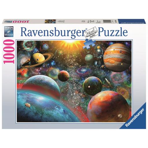 Puzzle del Universo y Los Planetas 1000 Piezas Ravensburger 19858 VISTA DESDE EL ESPACIO [1]