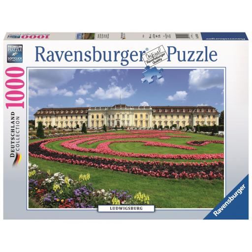 Puzzle 1000 Piezas Ravensburger 19878 CASTILLO LUDWIGSBURG, ALEMANIA [1]