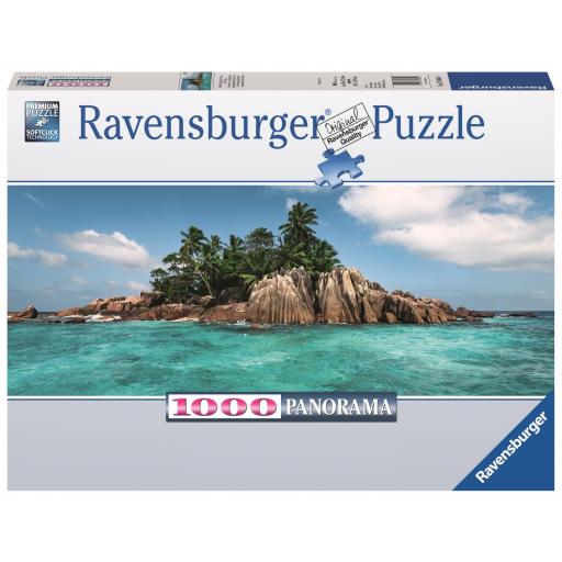 Puzzle Panoramico 1000 Piezas Ravensburger Panorama 19884 Listo para la Isla Île St. Pierre [1]