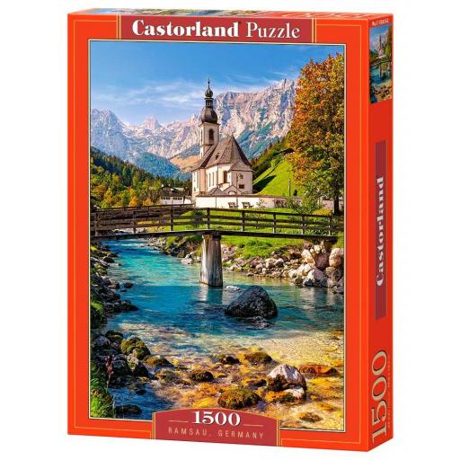 Puzzle 1500 Piezas CASTORLAND 151615 IGLESIA DE RAMSAU, ALEMANIA [1]