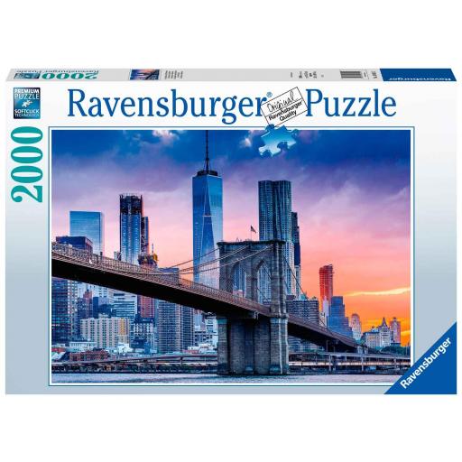 Puzzle 2000 Piezas Ravensburger 16011 DE BROOKLYN A MANHATTAN [1]