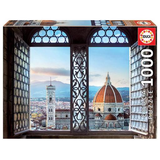 Puzzle 1000 Piezas EDUCA 18460 Vistas de Florencia, Italia [1]