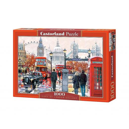 Puzzle de Londres 1000 Piezas Castorland 103140 COLLAGE DE LONDRES [1]
