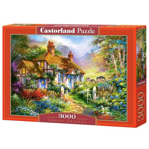 Puzzle 3000 Piezas Castorland 300402 LA CABAÑA DEL BOSQUE [1]